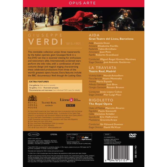 Verdi: Aida, Traviata, Rigoletto - slide-1
