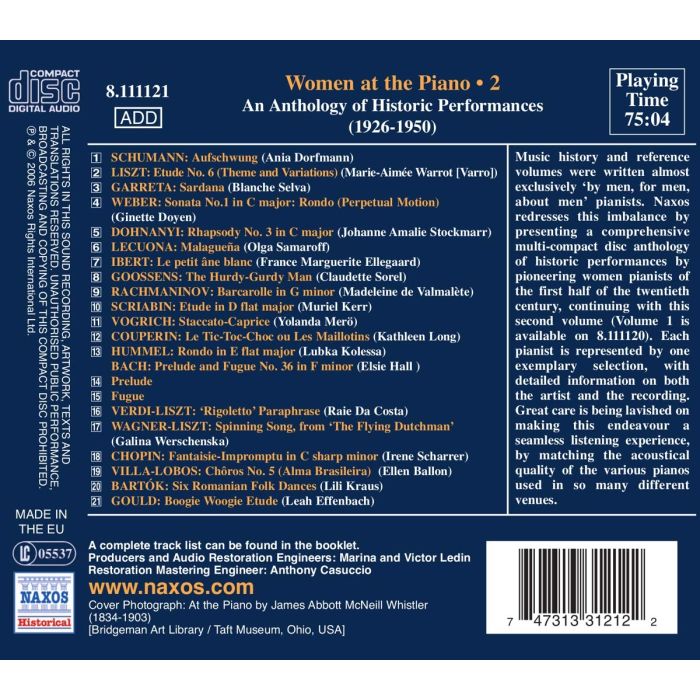 WOMEN AT THE PIANO Vol. 2 - slide-1