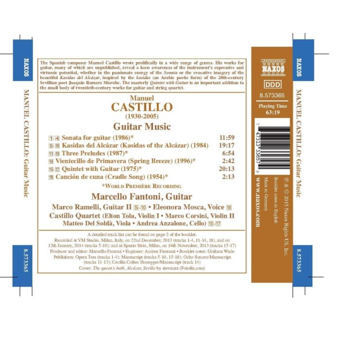 Castillo: Guitar Music - slide-1