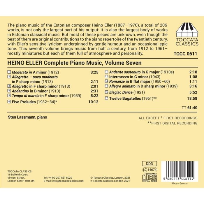 Eller: Complete Piano Music Vol. 7 - slide-1