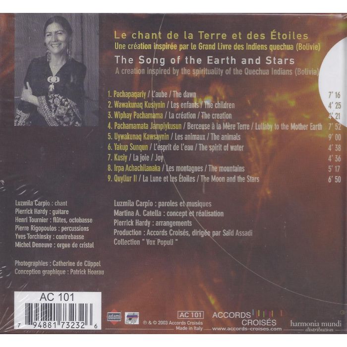 Luzmila Carpio ‎– Le Chant de la Terre et des Etoiles - slide-1