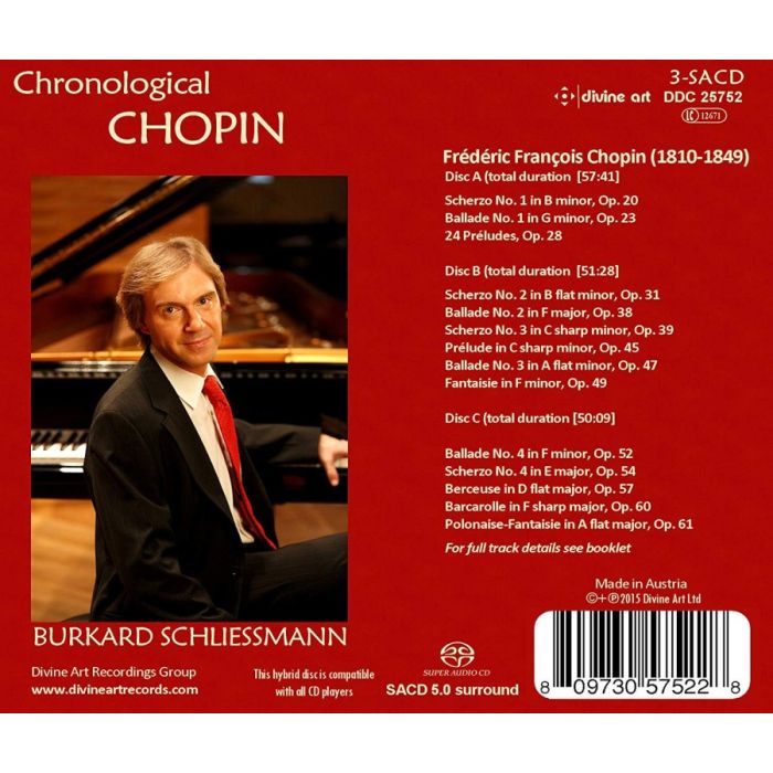 Chronological Chopin - Scherzos; Ballades; Préludes; ... - slide-1