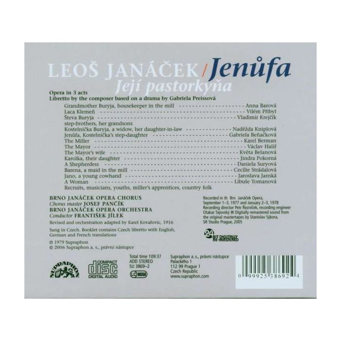 Janacek: Jenufa - slide-1