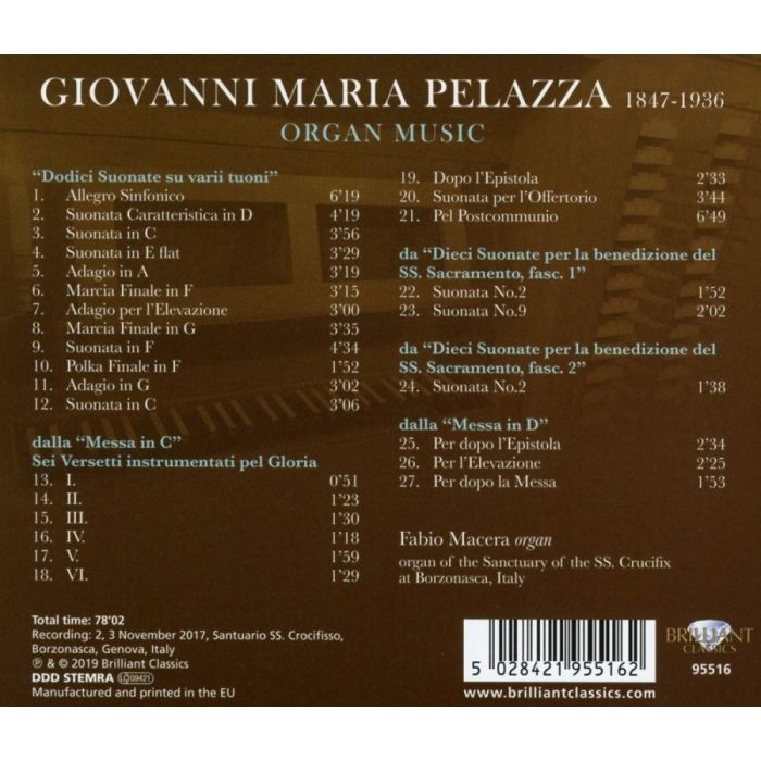 Pelazza: Organ Music - slide-1