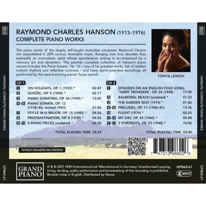 Hanson: Complete Piano Works - slide-1