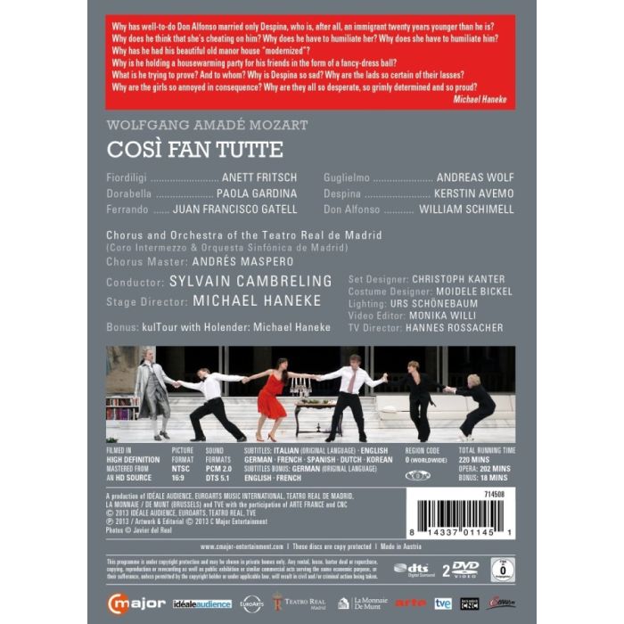Mozart: Cosi fan tutte / Teatro Real Madrid  - slide-1