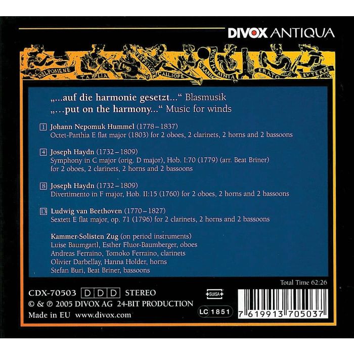 Music for Winds (Auf Die Harmonie Gesetzt) - slide-1