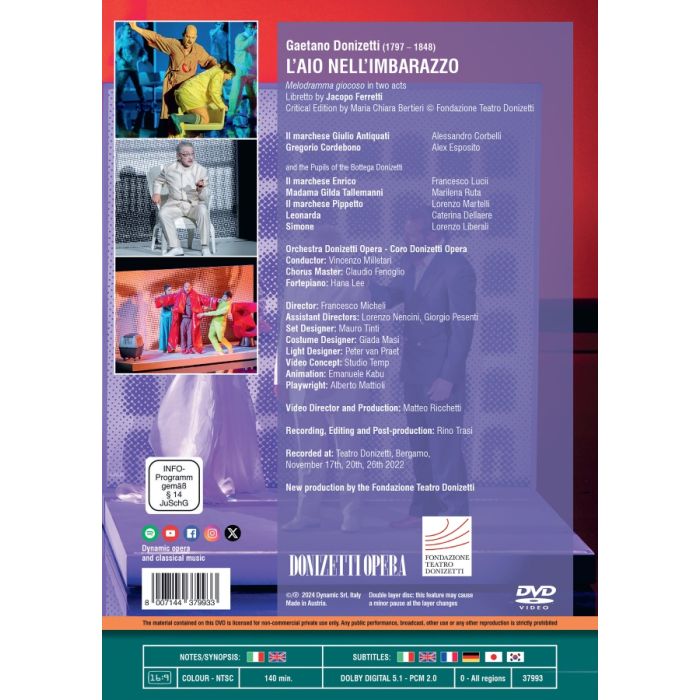 Donizetti: L’aio nell’imbarazzo - slide-1