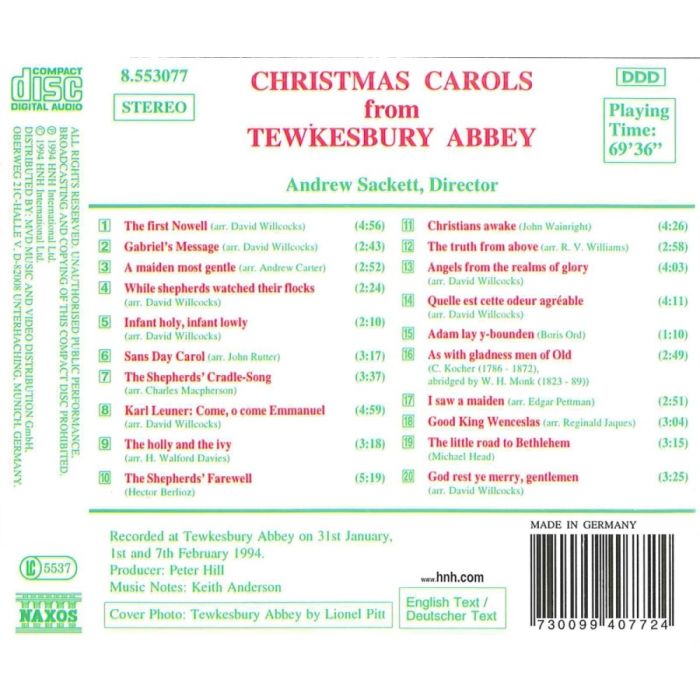 Christmas Carols from Tewkesbury Abbey - slide-1