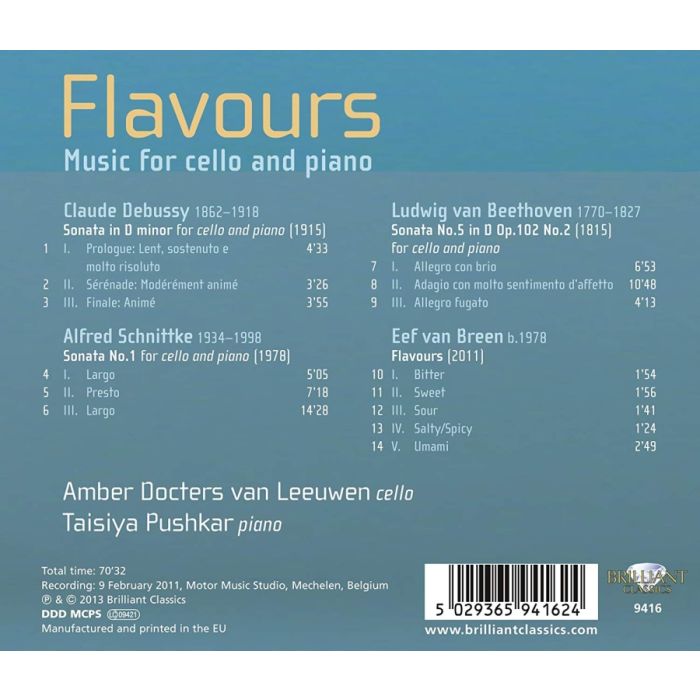 Flavours: Music for Cello and Piano - slide-1