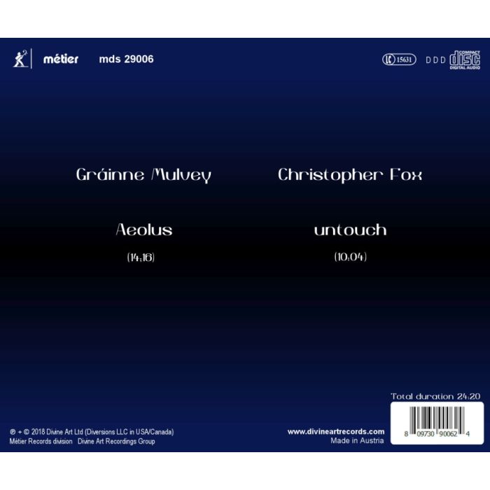 Mulvey: Aeolus; Fox: Untouch - slide-1