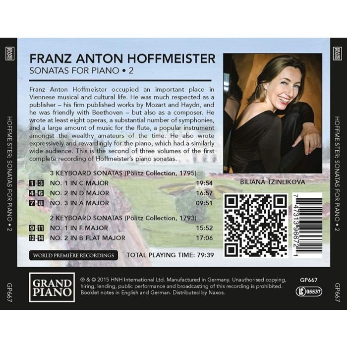 Hoffmeister: Piano Sonatas 2 - slide-1