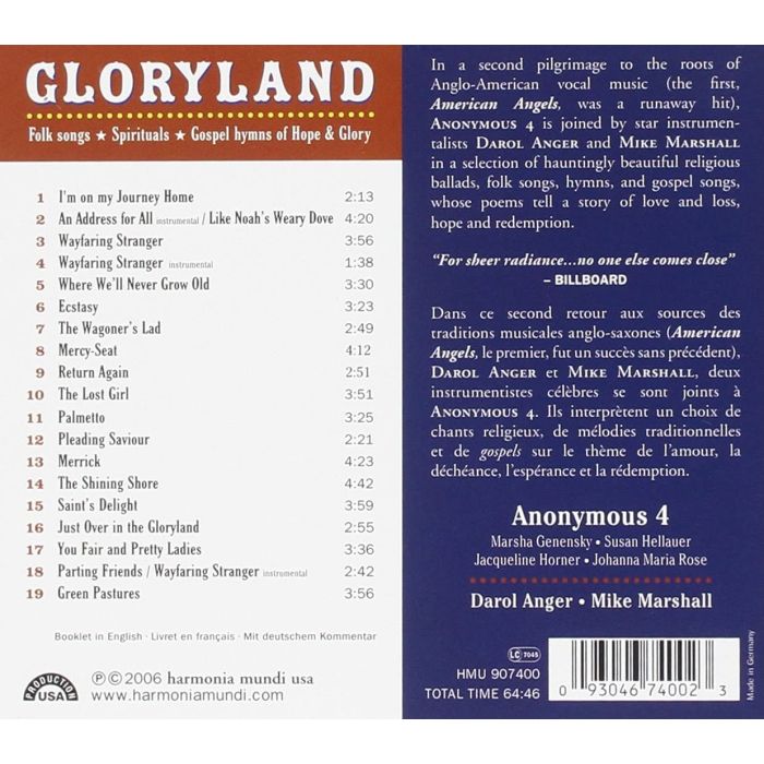 Gloryland - Folk songs, Spirituals, Gospel hymns of Hope & Glory - slide-3