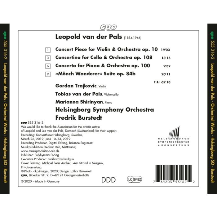 Pals: Concertos for Violin, Piano & Cello - slide-1