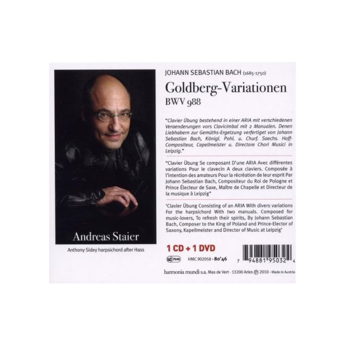 Bach: Goldberg Variations BWV988 - slide-1