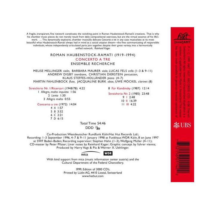 Haubenstock-Ramati: Concerto A Tre - slide-1
