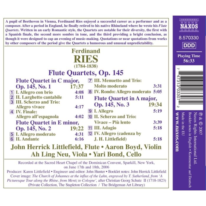 RIES Ferdinand: 3 Flute Quartets Op.145 - slide-1