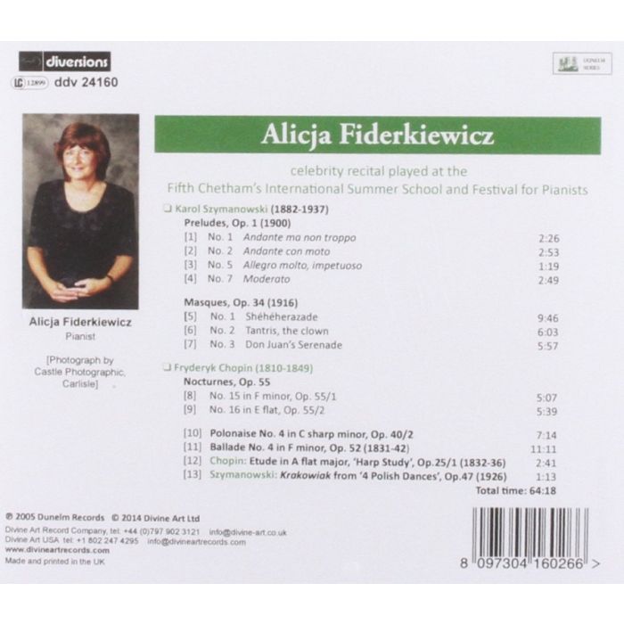 Chopin & Szymanowski: Piano Works - slide-1