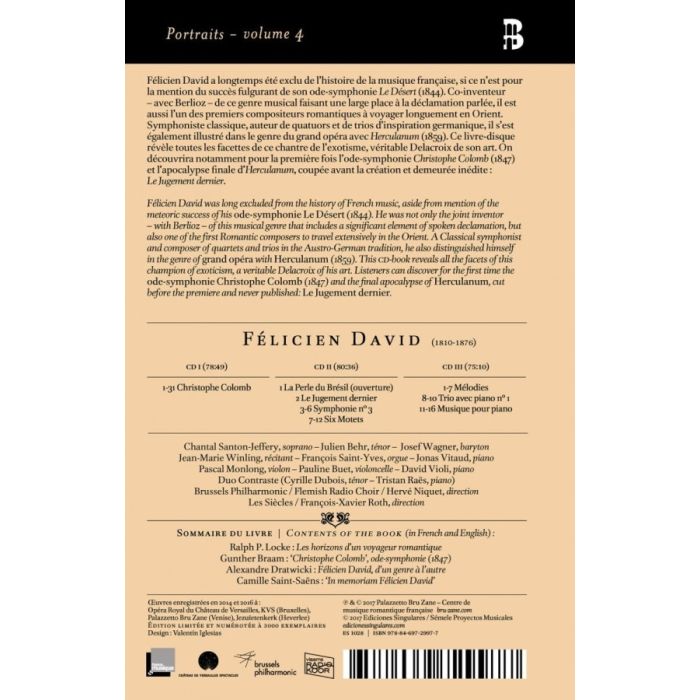 David: Christophe Colomb & Musique de chambre, symphonique et sacrée - slide-1