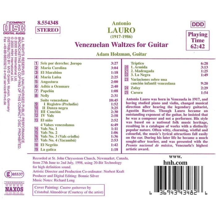 LAURO: Venezuelan Waltzes for Guitar - slide-1