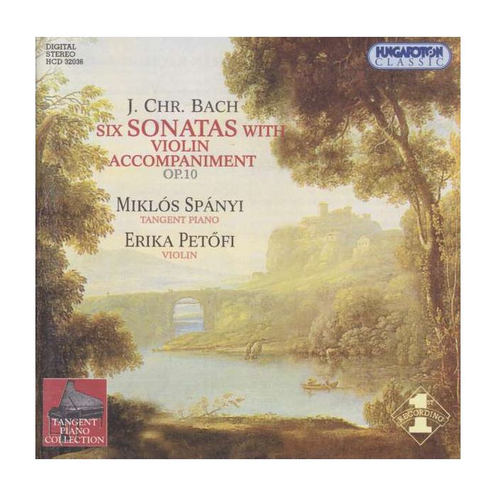 Bach, JC: Keyboard Sonatas with Violin Accompaniment, Op. 10 Nos 1-6