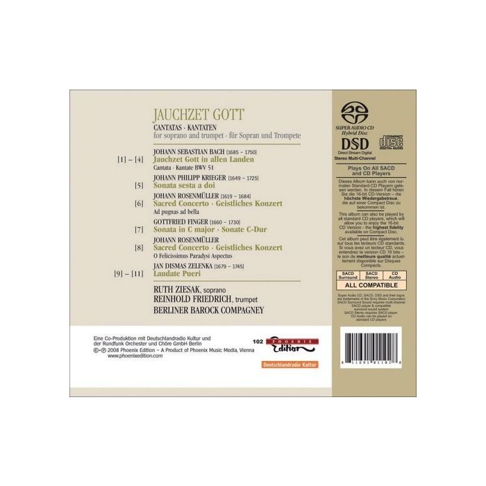 Cantatas for Soprano & Trumpet  - slide-1