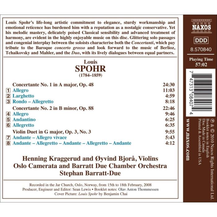SPOHR: Concertos for 2 violins - slide-1