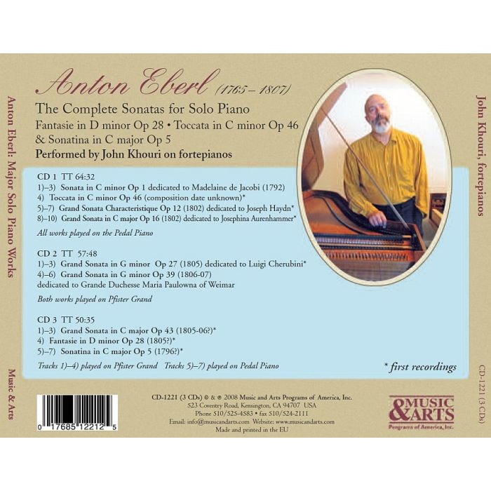 Eberl: The Complete Sonatas for Solo Piano - slide-1