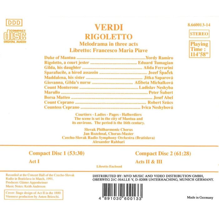 VERDI: Rigoletto - slide-1