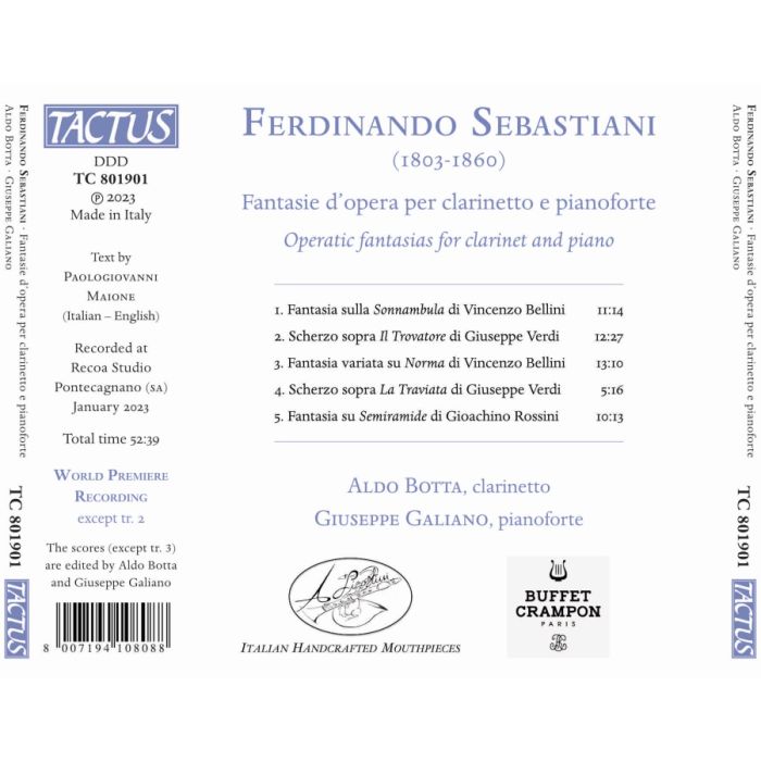 Sebastiani: Operatic Fantasias - slide-1