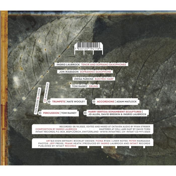 Laubrock/Irabagon/Parkins/Rainey: Monochromes - slide-1
