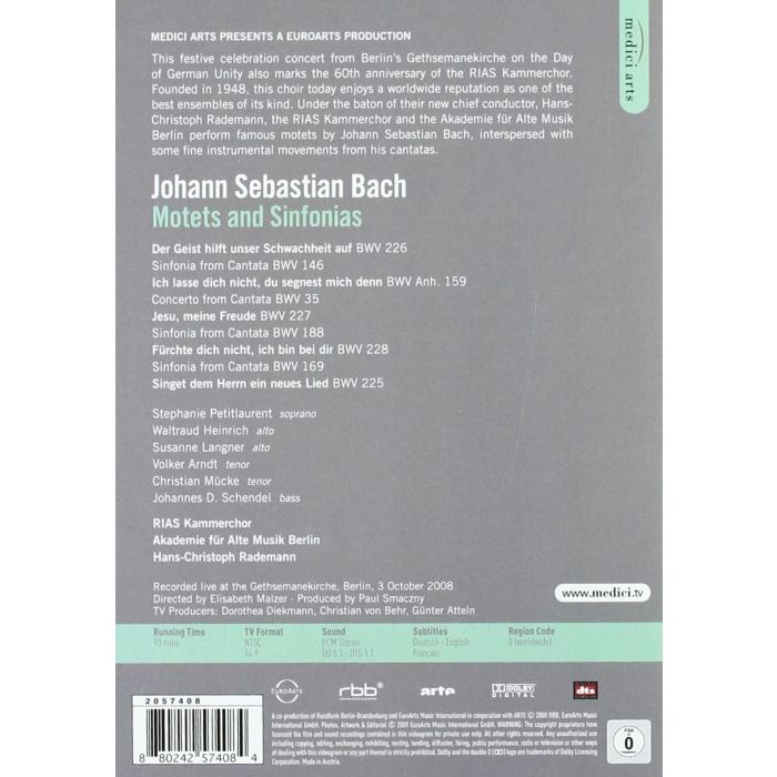 Bach: Motets and sinfonias - slide-1