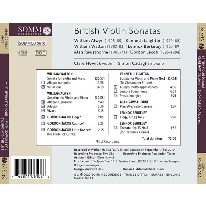 British Violin Sonatas - slide-1