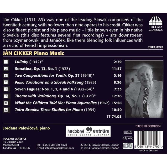 Cikker: Piano Music - slide-1