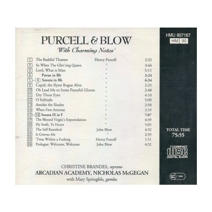 Purcell; Blow: With Charming Notes - Songs & Instrumental Music - slide-1