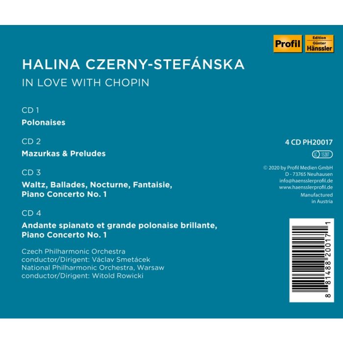 Halina Czerny-Stefańska - In Love with Chopin - slide-1