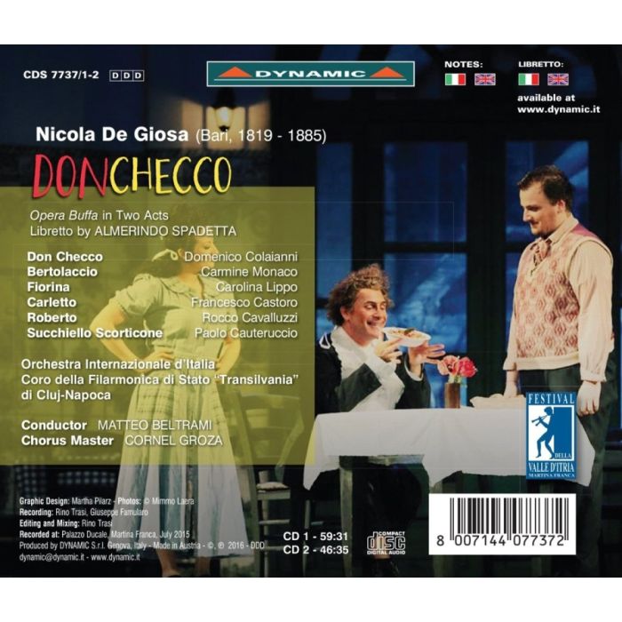 De Giosa, Nicola: Don Checco - slide-1