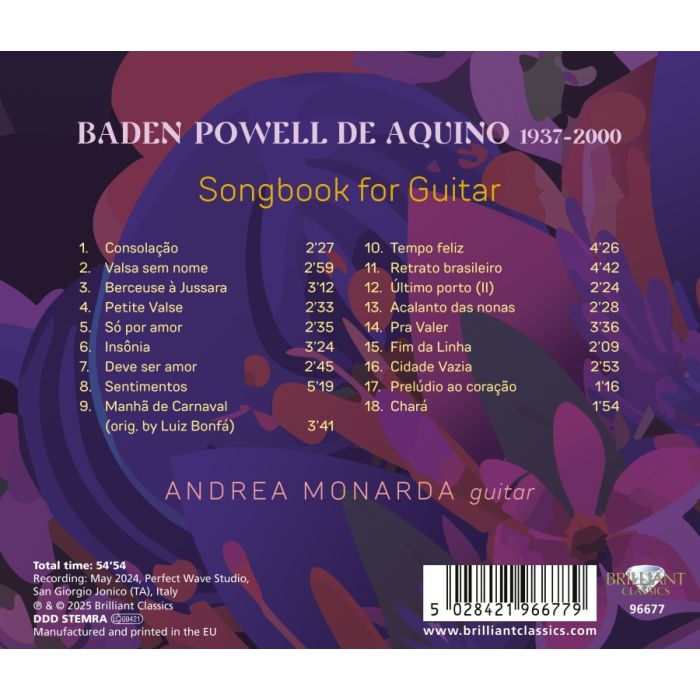 Baden Powell de Aquino: Songbook for Guitar - slide-1