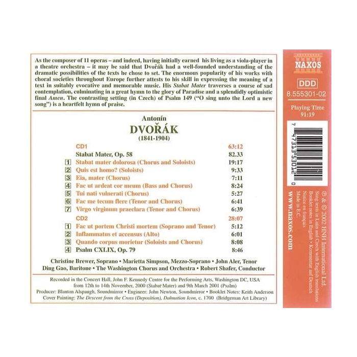DVORAK: Stabat Mater - slide-1