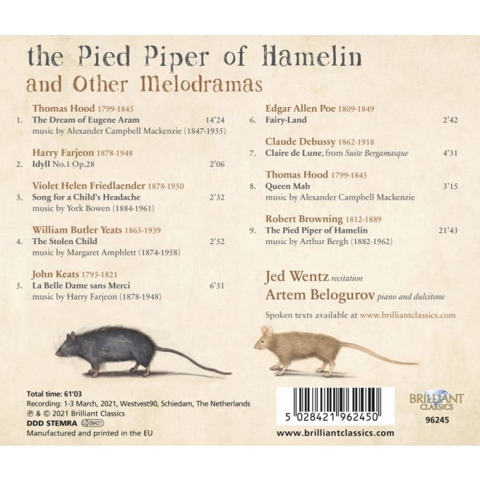 The Pied Piper of Hamelin and other Melodramas - slide-1
