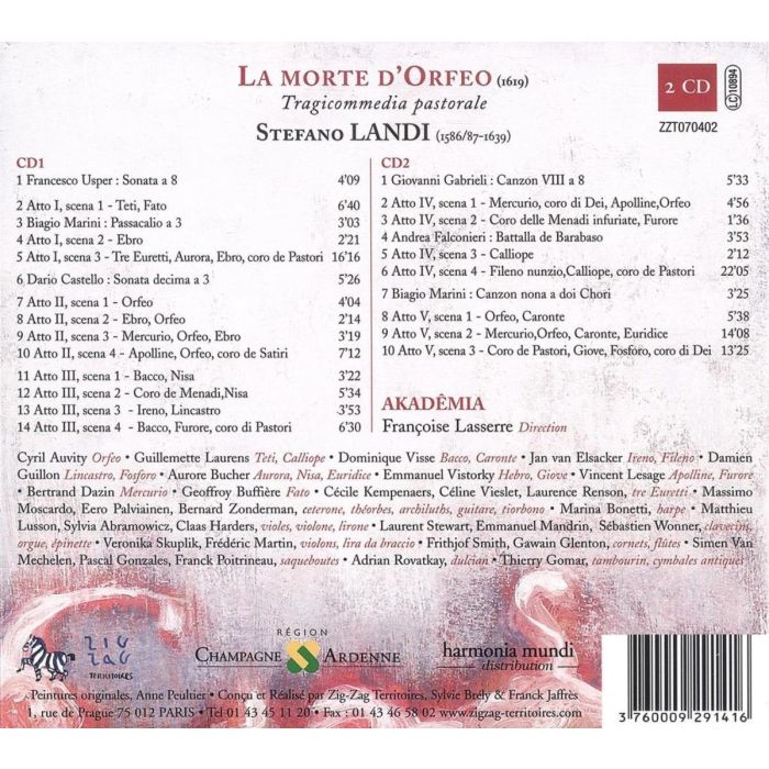 Landi: La morte d\'Orfeo - slide-1