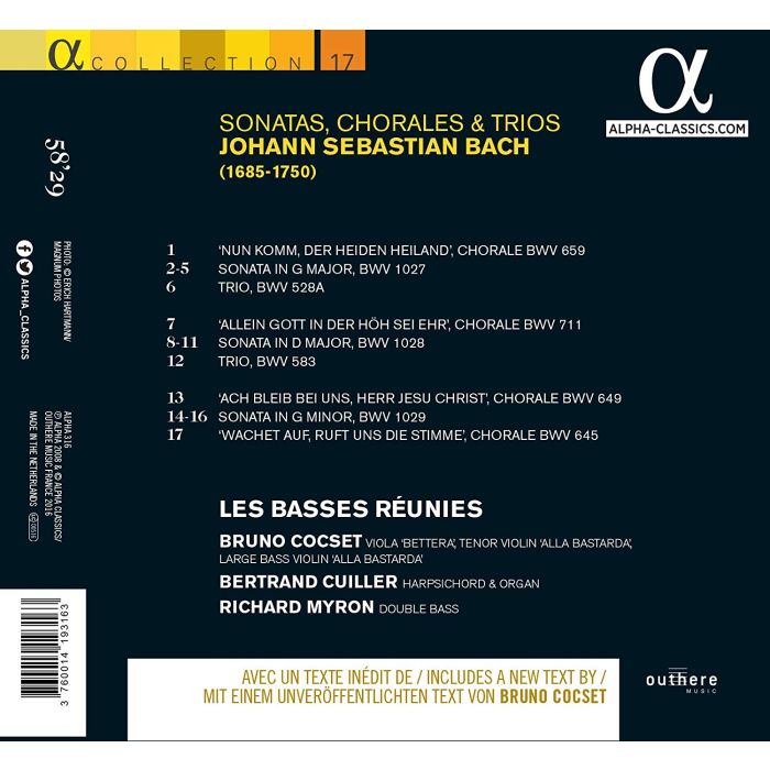 Bach: Sonates, Chorales & Trios - slide-1