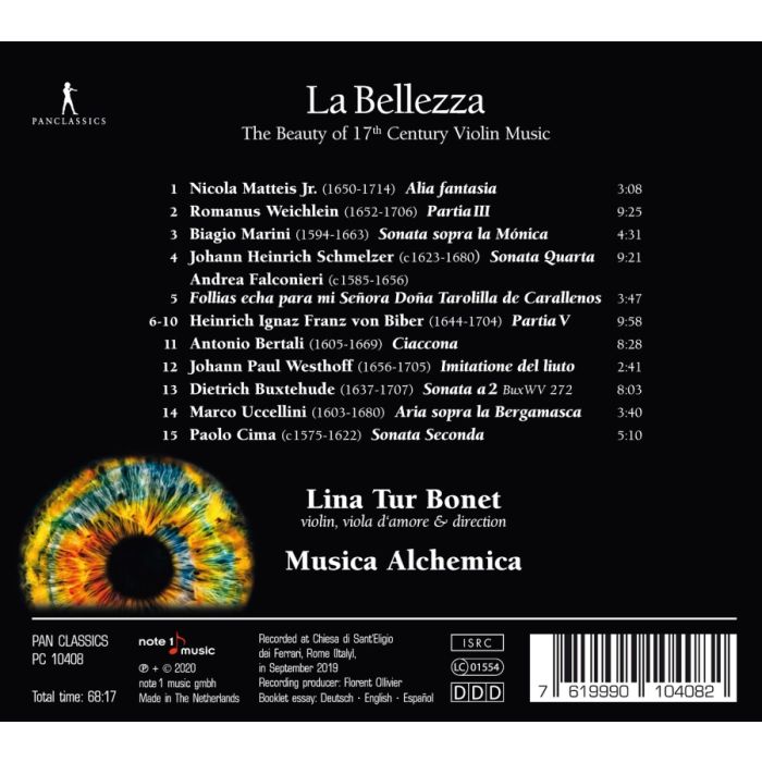La Bellezza - The Beauty of 17th Century Violin Music - slide-1