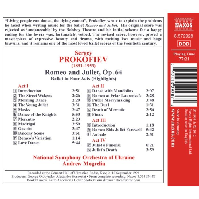Prokofiev: Romeo and Juliet (Highlights) - slide-1