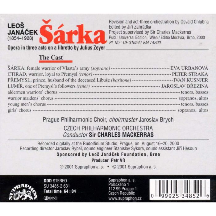 Janacek: Šárka  - slide-1
