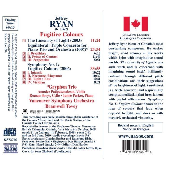 RYAN: Symphony No. 1 