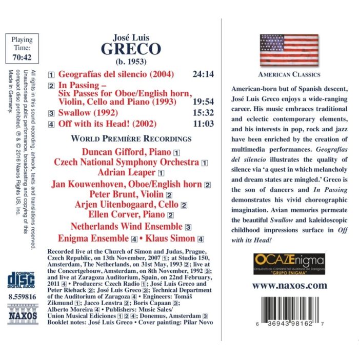 Greco: Geografias del silencio In Passing  Swallow - slide-1