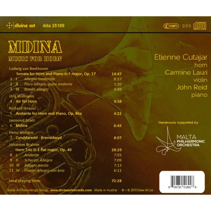 Mdina - Music for Horn - slide-1