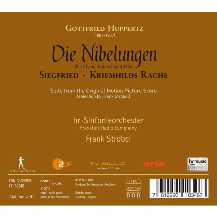 Huppertz: Die Nibelungen - muzyka do filmu Fritza Langa, 1924 - slide-1