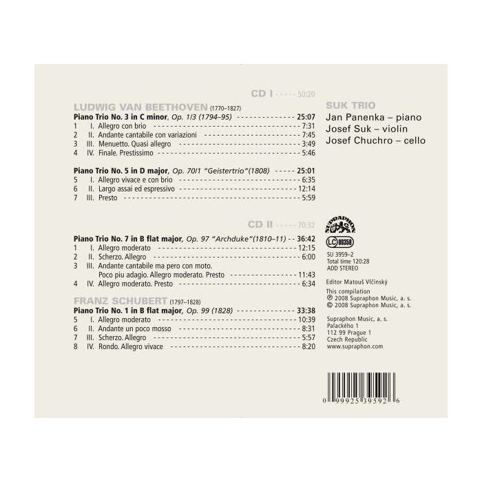 Beethoven, Schubert: Piano Trios - slide-1